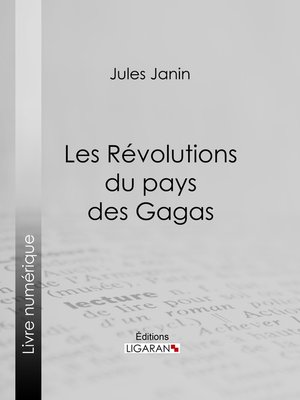 cover image of Les Révolutions du pays des Gagas